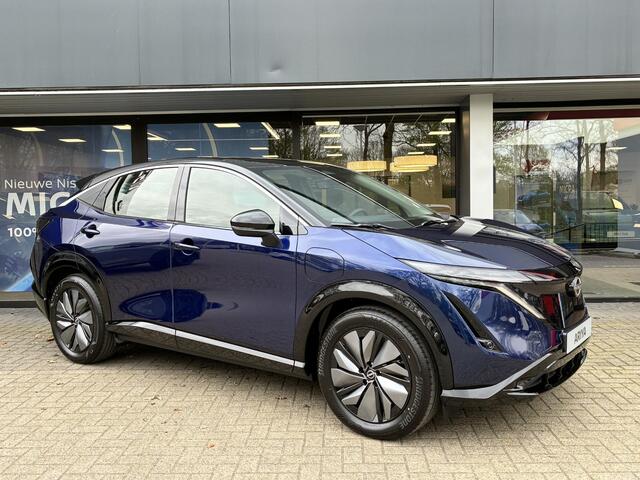 Nissan Ariya Limited Edition 91 kWh NIEUW UIT VOORRAAD LEVERBAAR | Parkeersensoren voor- en achter | Adaptieve Cruise Control | Navigatiesysteem | Warmtepomp | Apple CarPlay & Android Auto | Achteruitrijcamera | Fabrieksgarantie