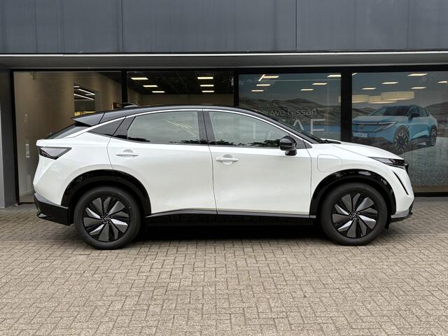 Nissan Ariya Limited Edition 91 kWh NIEUW UIT VOORRAAD LEVERBAAR | Parkeersensoren voor- en achter | Adaptieve Cruise Control | Navigatiesysteem | Warmtepomp | Apple CarPlay & Android Auto | Achteruitrijcamera | 10 jaar Fabrieksgarantie
