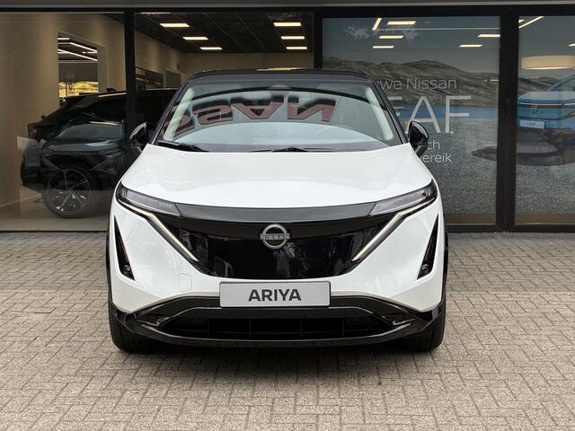 Nissan Ariya Limited Edition 91 kWh NIEUW UIT VOORRAAD LEVERBAAR | Parkeersensoren voor- en achter | Adaptieve Cruise Control | Navigatiesysteem | Warmtepomp | Apple CarPlay & Android Auto | Achteruitrijcamera | 10 jaar Fabrieksgarantie
