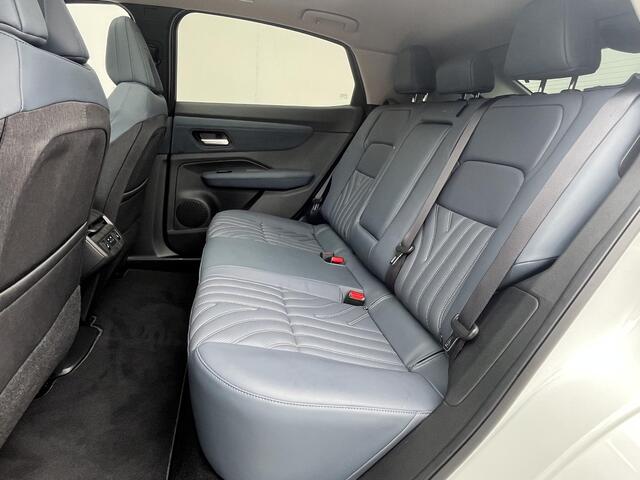 Nissan Ariya Evolve 91 kWh / 10 Jaar Nissan More / 100% Dealer Onderhouden /Schuif-Kantel Dak / Stoelventilatie / Stuurverwarming / Elektrisch Verstelbare Bst.stoel Met Geheugen / Elektrische Achterklep / Adaptieve Cruise Control / Apple Carplay/Android Auto /
