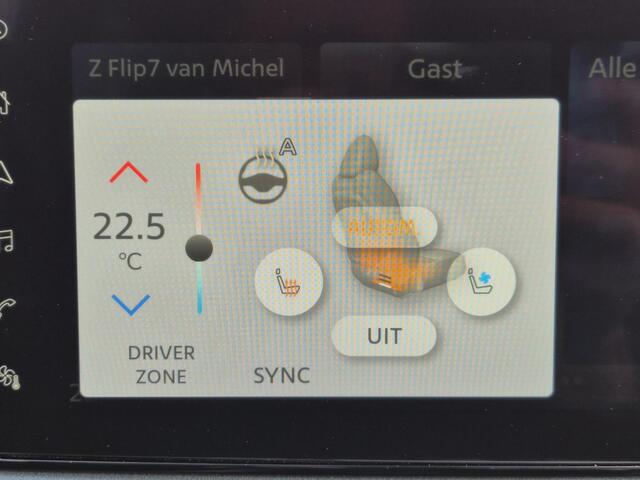 Nissan Ariya e-4ORCE Evolve 91 kWh / SOH 99% / Fabrieksgarantie tot 01-2027 / CCS snelladen / Trekgewicht 1500 kg / Warmtepomp / Bose Audio Systeem / Stoelventilatie / Elektrische achterklep / Head Up Display / Glazen schuif- en kanteldak / Stuur- Stoel & Achterbank verwarming / Rondomzicht camera /