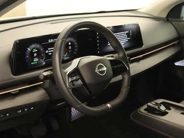 Nissan Ariya Evolve 66 kWh - ORIGINEEL NEDERLANDSE AUTO - 99% SOH! - DODEHOEKDETECTIE - ADAPTIEVE CRUISE CONTROL - KEYLESS ENTRY/START - PANORAMADAK - PARKEERSENSOREN VOOR EN ACHTER - STUUR/STOELVERWARMING