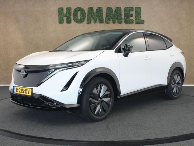 Nissan Ariya Evolve 66 kWh - ORIGINEEL NEDERLANDSE AUTO - 99% SOH! - DODEHOEKDETECTIE - ADAPTIEVE CRUISE CONTROL - KEYLESS ENTRY/START - PANORAMADAK - PARKEERSENSOREN VOOR EN ACHTER - STUUR/STOELVERWARMING