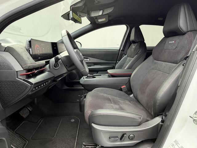 Nissan Ariya e-4ORCE Nismo 91 kWh / 435PK / 417KM WLTP / Alcantara Interieur / F1-Remlicht / Adaptieve Cruise Control / Verwarmde Voorstoelen / Elektr. Voorstoelen / 360 Camera / Elektr. Achterklep / Apple Carplay&Android Auto / Warmtepomp