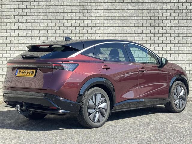 Nissan Ariya Evolve 91 kWh | Stoelverwarming + Ventilatie | BOSE-Audio | Schuif-/kanteldak | 360° Camera | Trekhaak | Stuurverwarming |