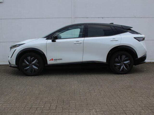 Nissan Ariya e-4ORCE Evolve 87kWh / Duurste uitvoering / 1.500kg Trekgewicht / Vierwielaandrijving / Panorama dak / BOSE Audio /