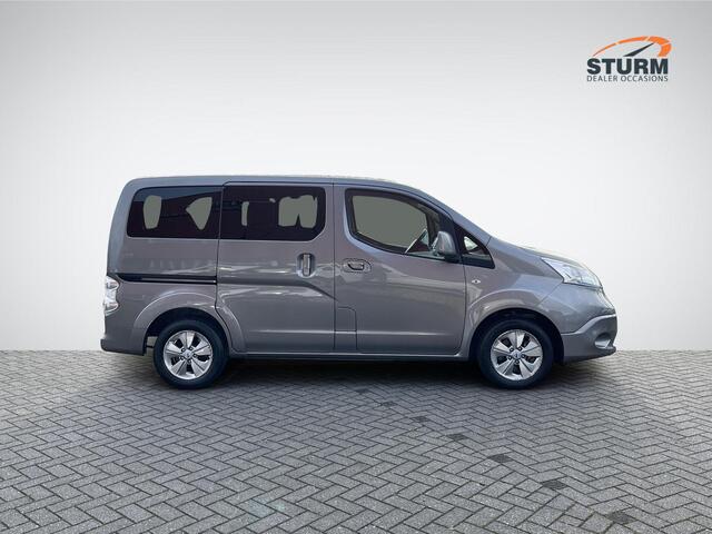 Nissan E-NV200 Evalia 40 kWh Connect Edition 7-Persoons *SUBSIDIE MOGELIJK!* | Navigatie | Camera | 2x Schuifdeur | Stuur- + Stoelverwarming | Keyless Entry | Rijklaarprijs!