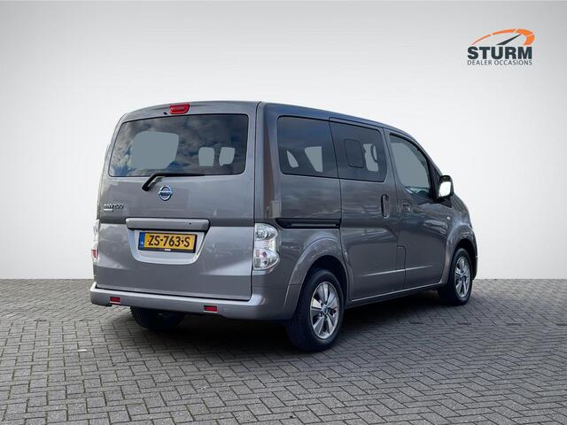 Nissan E-NV200 Evalia 40 kWh Connect Edition 7-Persoons *SUBSIDIE MOGELIJK!* | Navigatie | Camera | 2x Schuifdeur | Stuur- + Stoelverwarming | Keyless Entry | Rijklaarprijs!