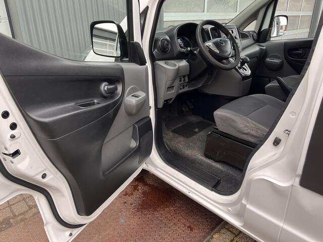 Nissan E-NV200 24KWh Elektrische Kipper Openlaadbak met Airco Cruise controle Telefoonverbinding 2-Persoons Kieper Pick-up P-up 2x Oplaadkabels aanwezig Ex gemeente