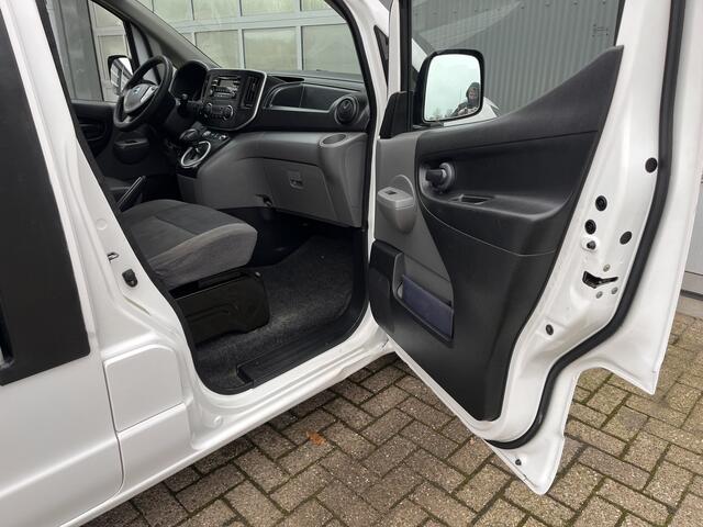 Nissan E-NV200 24KWh Elektrische Kipper Openlaadbak met Airco Cruise controle Telefoonverbinding 2-Persoons Kieper Pick-up P-up 2x Oplaadkabels aanwezig Ex gemeente