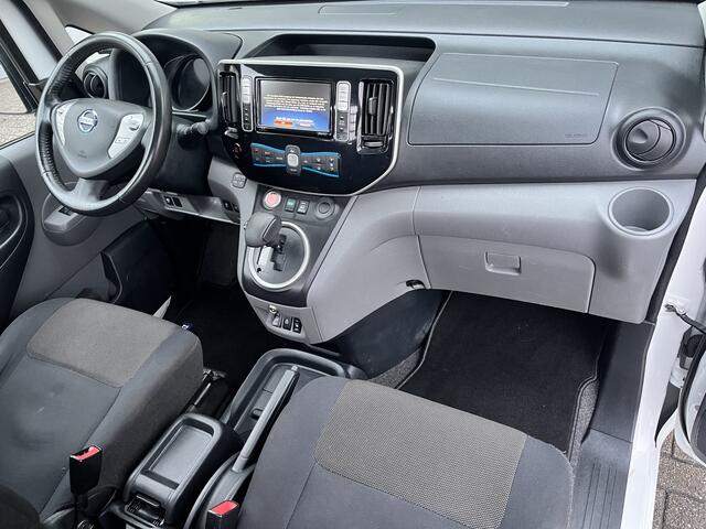 Nissan E-NV200 Business 40 kWh Elektrische Kipper Openlaadbak met Airco Cruise controle Telefoonverbinding 2-Persoons Kieper Pick-up P-up Ex gemeente