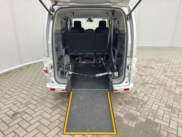 Nissan E-NV200 Evalia Connect Edition / Invalide Auto - Rolstoelvervoer / SOH 83% / Automaat / 5 Zitplaatsen + Rolstoelplek / Hoogteverstelbaar / Camera / Navigatie / Stoel & Stuurverwarming /