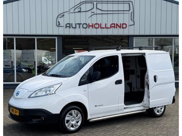 Nissan E-NV200 ZERO EMISSIE 40KWH 80KW 120PK AIRCO/ NAVIGATIE/ CRUISE CONTROL/ CAMERA/ IMPERIAAL/ 100% DEALERONDERHOUDEN