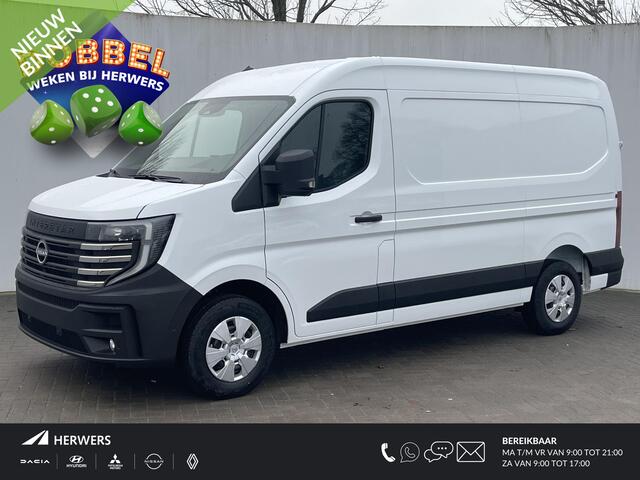Nissan INTERSTAR L2H2 Limited 87 kWh / In overleg uit Voorraad leverbaar / Apple Carplay/Android Auto / Achteruitrijcamera / Cruise control / Trekgewicht 2000KG