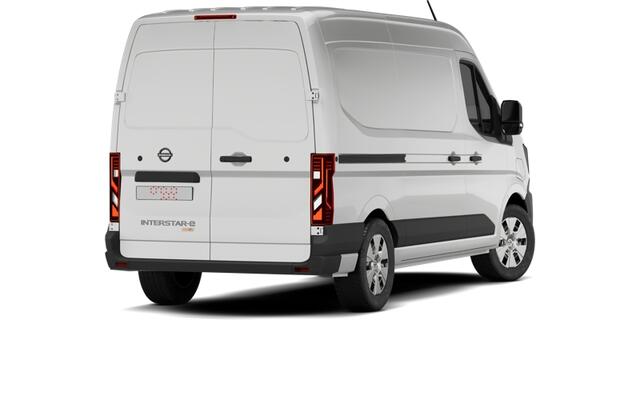 Nissan INTERSTAR Interstar-e Limited + Trekhaak + Achterdeuren 270° + Passagiersstoel 87 kWh | 270° te openen achterdeuren + Passagiersstoel | 7" TFT kleuren instrumentenpaneel | Achteruitrijcamera