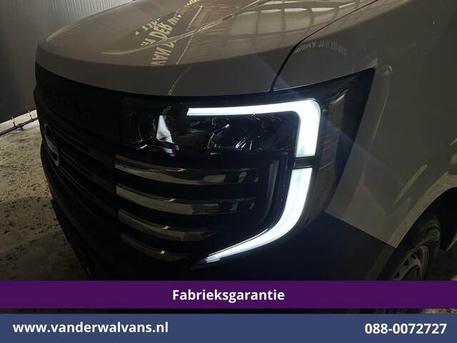 Nissan INTERSTAR NISSAN 2.3 dCi 131pk L2H2 Fabrieksgarantie Euro6 Airco | LED | Apple Carplay | Cruisecontrol | Android Auto Parkeersensoren, Bijrijdersbank, 2500kg trekvermogen
