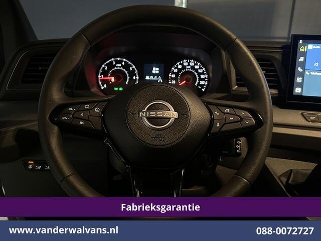 Nissan INTERSTAR NISSAN 2.3 dCi 131pk L2H2 Fabrieksgarantie Euro6 Airco | LED | Apple Carplay | Cruisecontrol | Android Auto Parkeersensoren, Bijrijdersbank, 2500kg trekvermogen