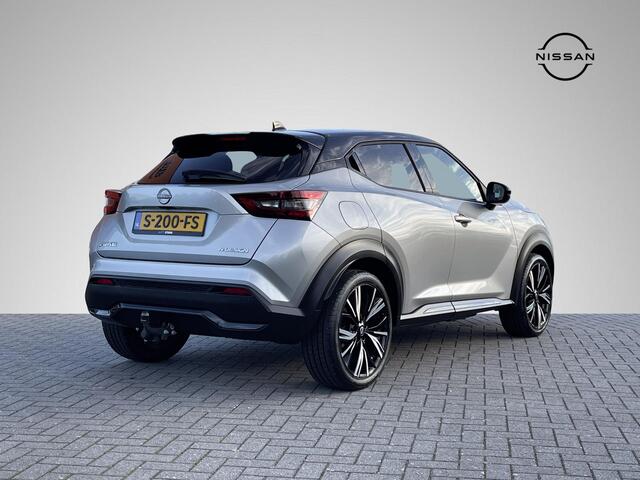 Nissan JUKE 1.0 DIG-T N-Design Technology + Interior Pack | Trekhaak | 360° Camera | BOSE Audio | Adapt. Cruise Control | Leder/Alcantara | Rijklaarprijs!
