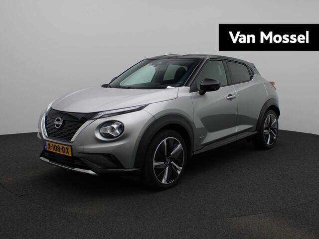 Nissan JUKE 1.6 Hybrid N-Design 143pk | Automaat | Navigatie | Achteruitrijcamera | Half-Leder | Parkeersensoren voor & achter