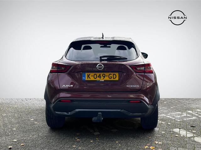 Nissan JUKE 1.0 DIG-T N-Design Technology Pack | Trekhaak | Navigatie | 360° Camera | Adapt. Cruise Control | Dodehoek | Apple Carplay/Android Auto | Rijklaarprijs!
