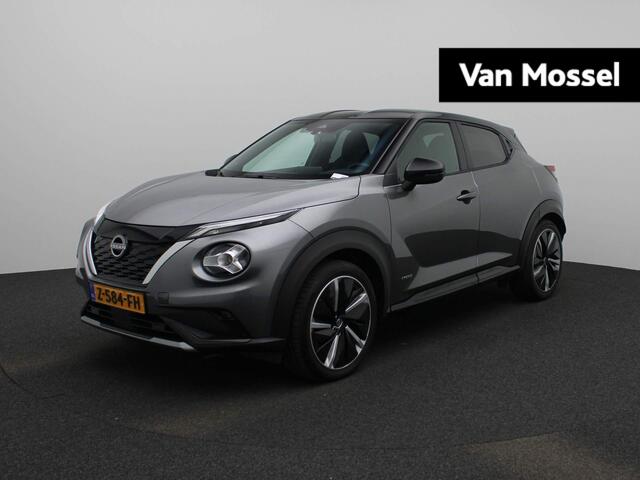 Nissan JUKE 1.6 Hybrid N-Design 143pk | Automaat | Navigatie | Stoel & Stuurverwarming | Achteruitrijcamera | Half-Leder | Parkeersensoren voor & achter