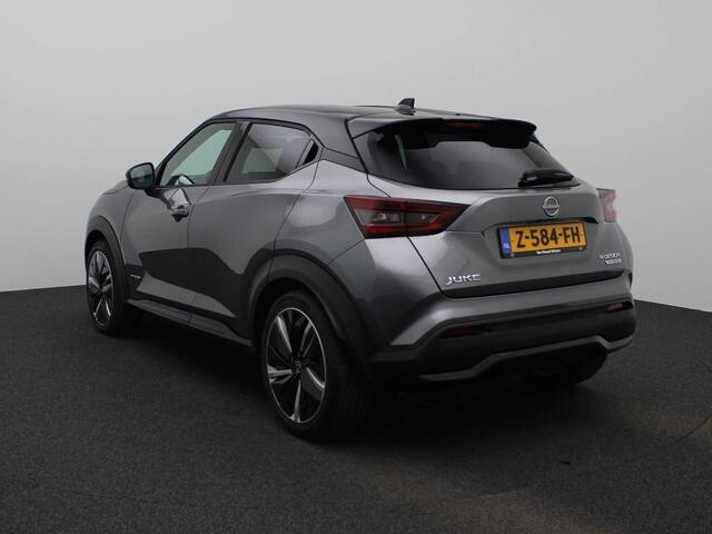 Nissan JUKE 1.6 Hybrid N-Design 143pk | Automaat | Navigatie | Stoel & Stuurverwarming | Achteruitrijcamera | Half-Leder | Parkeersensoren voor & achter