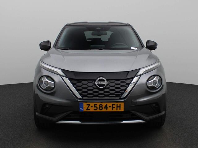 Nissan JUKE 1.6 Hybrid N-Design 143pk | Automaat | Navigatie | Stoel & Stuurverwarming | Achteruitrijcamera | Half-Leder | Parkeersensoren voor & achter