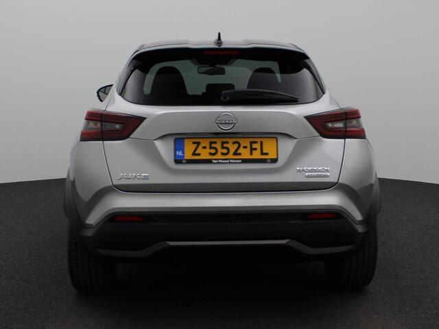 Nissan JUKE 1.6 Hybrid N-Design 143pk | Automaat | Navigatie | Achteruitrijcamera | Half-Leder | Parkeersensoren voor & achter