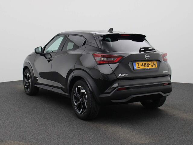 Nissan JUKE 1.6 Hybrid N-Connecta 143pk | Automaat | Navigatie | Achteruitrijcamera | Half-Leder | Parkeersensoren voor & achter | Apple CarPlay & Android Auto