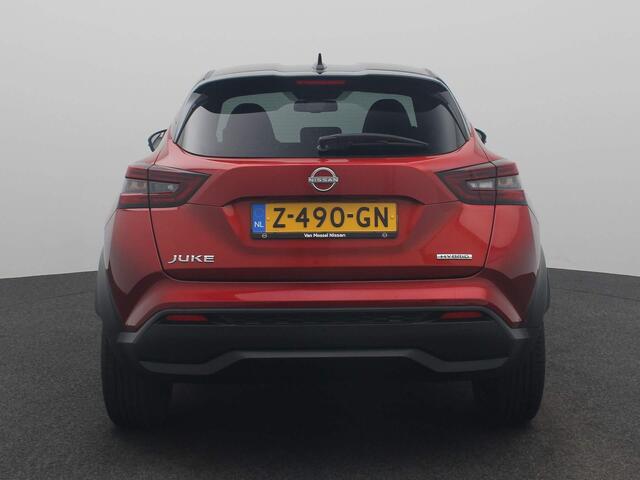 Nissan JUKE 1.6 Hybrid N-Connecta 143pk | Automaat | Adaptieve Cruise Control | Navigatie via Apple CarPlay & Android Auto | 360 Graden Camera