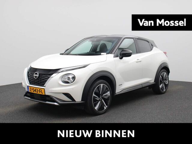 Nissan JUKE 1.6 Hybrid N-Design | Navigatie | Stoel- en voorruitverwarming | Apple Carplay/Android Auto | Achteruitrijcamera | Cruise- en Climate control | PDC |