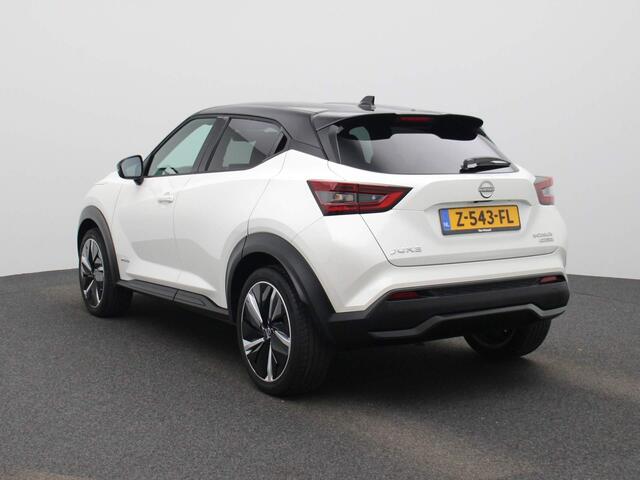 Nissan JUKE 1.6 Hybrid N-Design | Navigatie | Stoel- en voorruitverwarming | Apple Carplay/Android Auto | Achteruitrijcamera | Cruise- en Climate control | PDC |