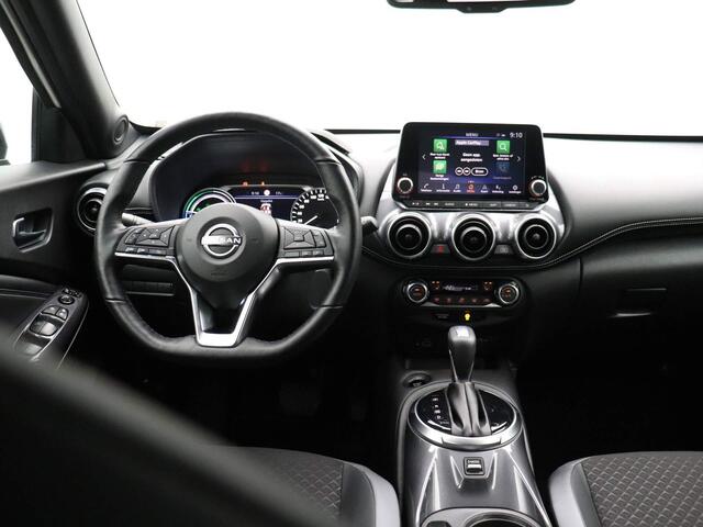 Nissan JUKE 1.6 Hybrid N-Design | Navigatie | Stoel- en voorruitverwarming | Apple Carplay/Android Auto | Achteruitrijcamera | Cruise- en Climate control | PDC |