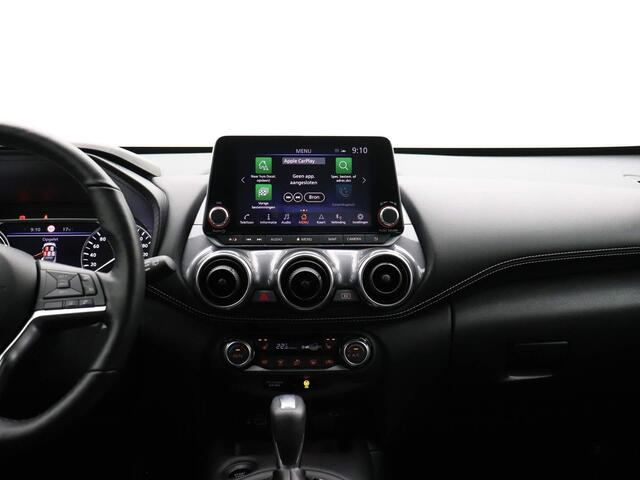 Nissan JUKE 1.6 Hybrid N-Design | Navigatie | Stoel- en voorruitverwarming | Apple Carplay/Android Auto | Achteruitrijcamera | Cruise- en Climate control | PDC |