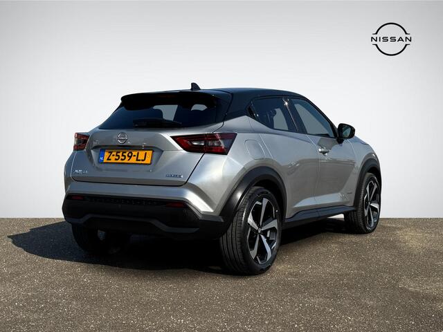 Nissan JUKE 1.6 Hybrid Tekna Sound Pack | 360° Camera | BOSE Audio | 19'' Velgen | Navigatie | Apple Carplay/Android Auto | Adapt. Cruise Control | Rijklaarprijs!