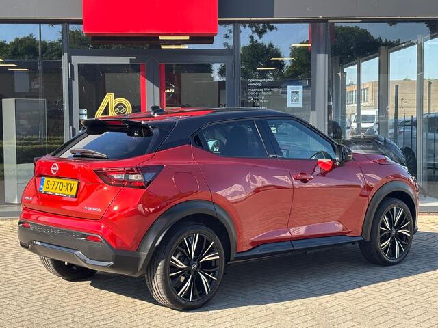Nissan JUKE DIG-T 114 MT N-Design | TWO-TONE | NAVIGATIE | CAMERA | 19 INCH AKARI VELGEN |