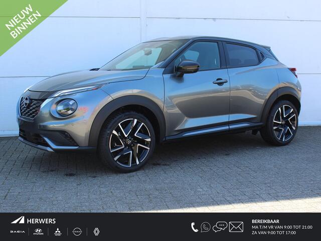 Nissan JUKE 1.6 Hybrid N-Design / ** ¤4.250,- Voorraadkorting **/ Nieuw uit voorraad leverbaar / Cold Pack Light / Technology Pack / Interior Pack /