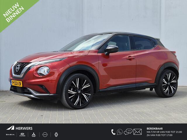 Nissan JUKE 1.0 DIG-T N-Design Automaat / Trekhaak Afneembaar / BOSE Audio Systeem / Interieur-pakket / Cold Climate Pack / Stoelverwarming voor / Achteruitrijcamera /