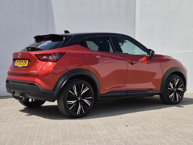 Nissan JUKE 1.0 DIG-T N-Design Automaat / Trekhaak Afneembaar / BOSE Audio Systeem / Interieur-pakket / Cold Climate Pack / Stoelverwarming voor / Achteruitrijcamera /