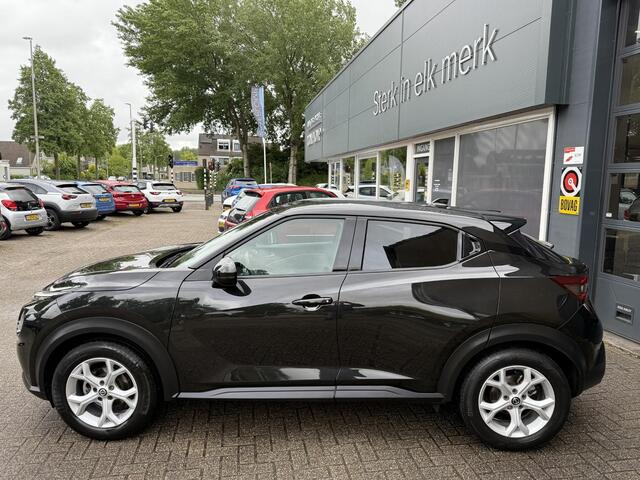 Nissan JUKE 1.0 DIG-T N-Connecta / Airco clima/ Navigatie/ Cruise/ Apple carplay/ PDC/ LED/ LMV/ Trekhaak