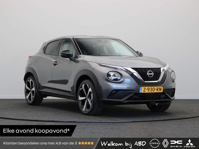 Nissan JUKE 116pk DIG-T Tekna | Rijklaarprijs!! | Trekhaak | Lederen Bekleding | Adaptieve Cruise Control | Rondom Camera's | Apple Carplay & Android Auto |