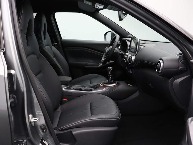 Nissan JUKE 116pk DIG-T Tekna | Rijklaarprijs!! | Trekhaak | Lederen Bekleding | Adaptieve Cruise Control | Rondom Camera's | Apple Carplay & Android Auto |