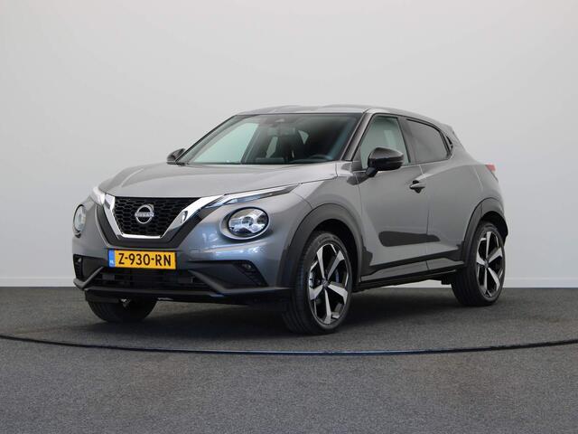 Nissan JUKE 116pk DIG-T Tekna | Rijklaarprijs!! | Trekhaak | Lederen Bekleding | Adaptieve Cruise Control | Rondom Camera's | Apple Carplay & Android Auto |