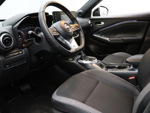 Nissan JUKE 143pk Hybrid N-Connecta Camera | Cruise | Navi | Parkeersens. v+a | Stoel-/stuur-/voorruitverw.
