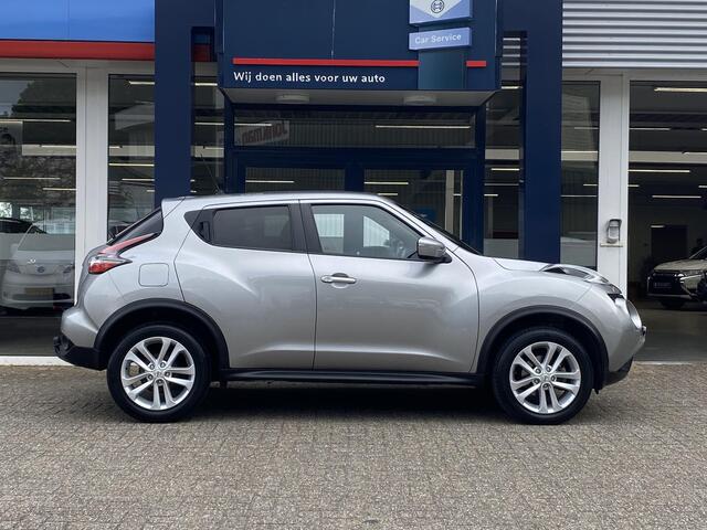 Nissan JUKE 1.2 DIG-T S/S Acenta / NL-Auto / Dealer-Onderhouden / Cruise-Control / Climate-Control / DAB Radio-Bluetooth / Navi / Camera-Achter / Getint-Glas / Elektr.-Pakket / 17'' LMV / All-Season / ENZ.