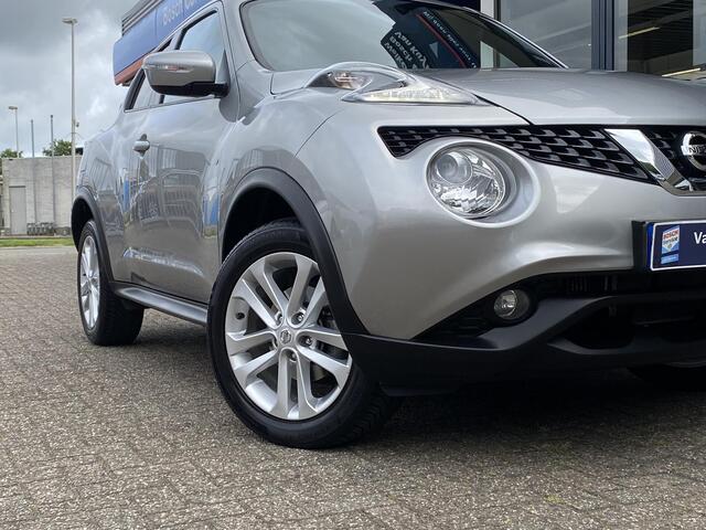 Nissan JUKE 1.2 DIG-T S/S Acenta / NL-Auto / Dealer-Onderhouden / Cruise-Control / Climate-Control / DAB Radio-Bluetooth / Navi / Camera-Achter / Getint-Glas / Elektr.-Pakket / 17'' LMV / All-Season / ENZ.