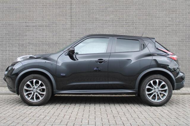 Nissan JUKE 1.6 Tekna Automaat, Cruise/Climate control, Navigatie, Glazen schuif/kanteldak, 17" LM velgen, Lederen interieur,