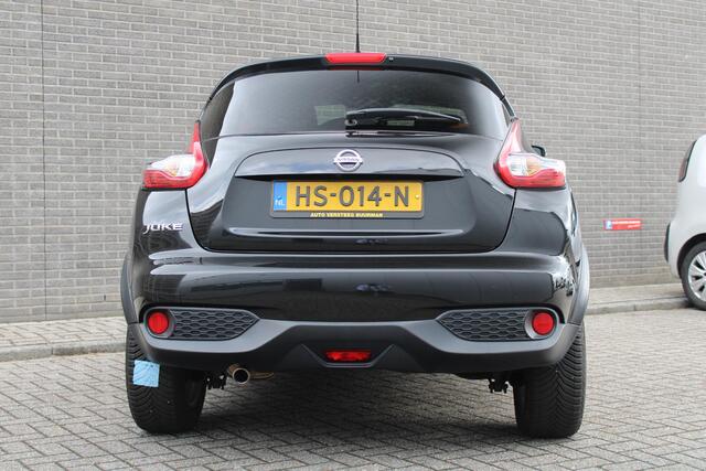 Nissan JUKE 1.6 Tekna Automaat, Cruise/Climate control, Navigatie, Glazen schuif/kanteldak, 17" LM velgen, Lederen interieur,