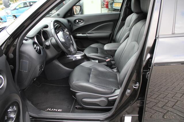 Nissan JUKE 1.6 Tekna Automaat, Cruise/Climate control, Navigatie, Glazen schuif/kanteldak, 17" LM velgen, Lederen interieur,