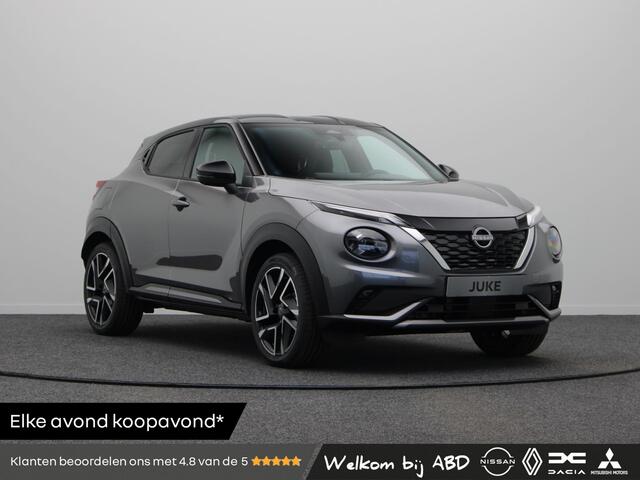 Nissan JUKE 1.6 Hybrid N-Design | Rijklaarprijs!! | Stoel, en Voorruitverwarming | Draadloze Oplader | Keyless Entry | Cruise Control |